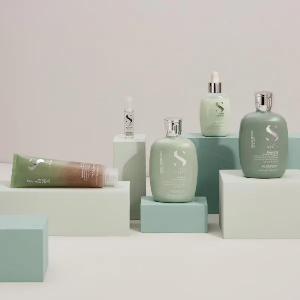 Alfaparf Milano Semi Di Lino Scalp Relief upokojujúce tonikum pre citlivú pokožku hlavy 125 ml