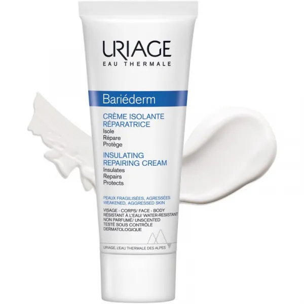 Uriage Bariéderm Insulating Repairing Cream regeneračný a ochranný krém 75 ml
