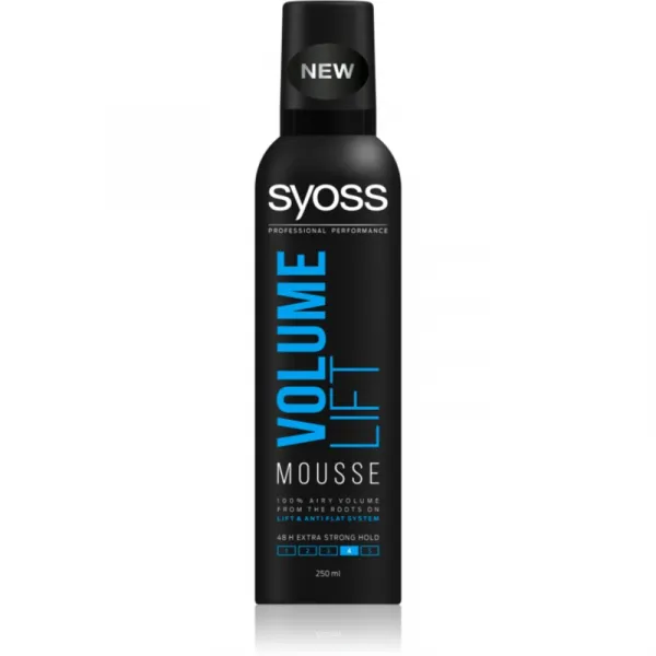 Syoss Volume Lift penové tužidlo na bohatý objem 250 ml