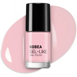 NOBEA Day-to-Day Gel-like Nail Polish lak na nechty s gélovým efektom odtieň Base shade #N01 6 ml