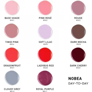 NOBEA Day-to-Day 4-Piece Gel-like Nail Polish set sada lakov na nechty Ultimate Lemonade