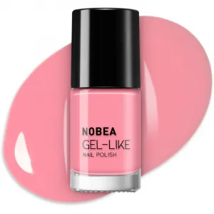 NOBEA Day-to-Day Gel-like Nail Polish lak na nechty s gélovým efektom odtieň Pink rosé #N02 6 ml
