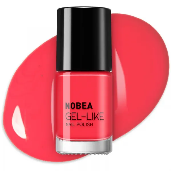NOBEA Day-to-Day Gel-like Nail Polish lak na nechty s gélovým efektom odtieň Dragonfruit #N07 6 ml