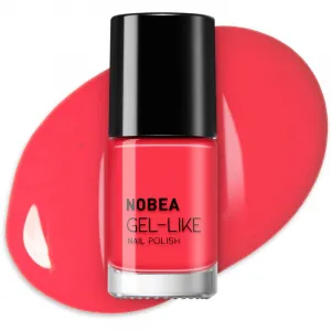 NOBEA Day-to-Day Gel-like Nail Polish lak na nechty s gélovým efektom odtieň Dragonfruit #N07 6 ml