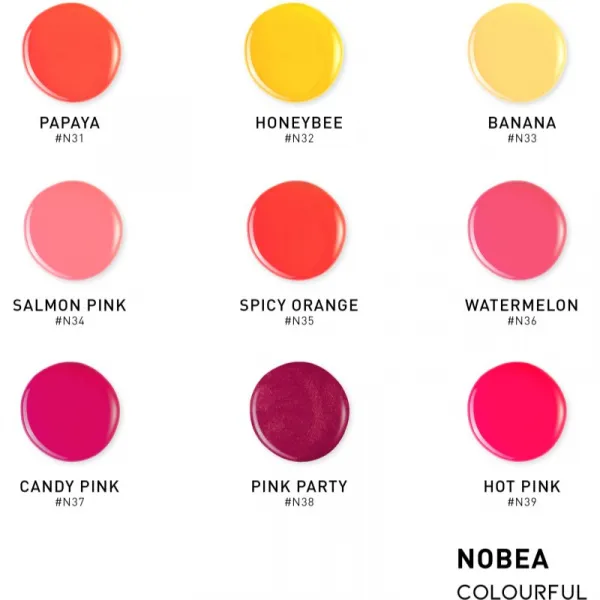 NOBEA Day-to-Day 3-Piece Gel-like Nail Polish set sada lakov na nechty Cocktail Party