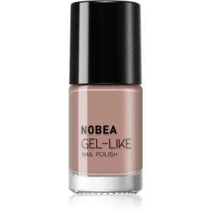 NOBEA Day-to-Day 3-Piece Gel-like Nail Polish set sada lakov na nechty Coffee Time
