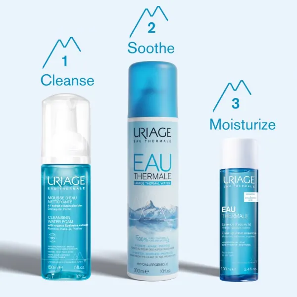 Uriage Eau Thermale Glow Up Water Essence hydratačná pleťová voda 100 ml