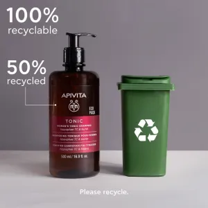 Apivita Tonic Women's Tonic Shampoo šampón proti vypadávaniu vlasov 500 ml
