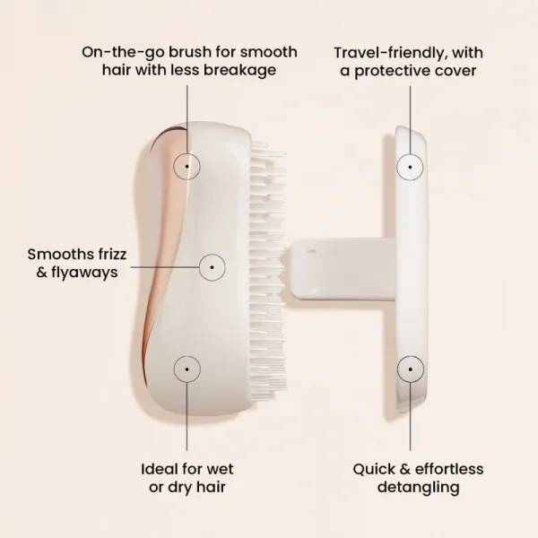 Tangle Teezer Compact Styler Rose Gold Cream kefa 1 ks