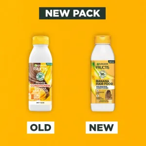 Garnier Fructis Banana Hair Food vyživujúci kondicionér pre suché vlasy 350 ml