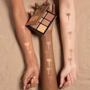 Smashbox Cali Contour Palette kontúrovacia paletka na tvár odtieň Light Medium 20.56 g