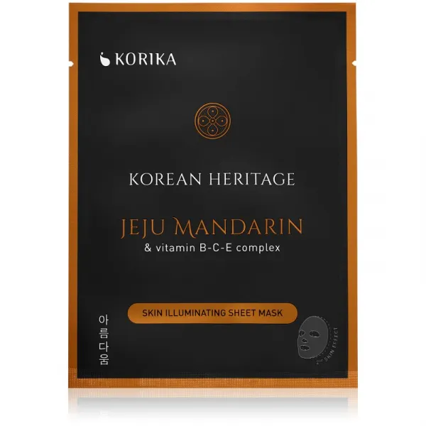 KORIKA KOREAN SKIN CARE ROUTINE SET OF 3 BRIGHTENING SHEET MASKS sada pre rozjasnenie pleti