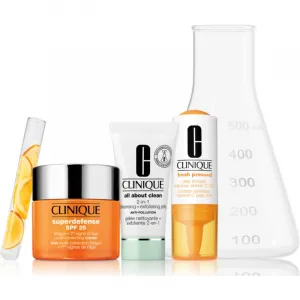 Clinique Superdefense™ SPF 25 Fatigue + 1st Signs Of Age Multi-Correcting Cream krém proti prvým známkam starnutia pre suchú a zmiešanú pleť SPF 25 50