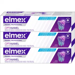 Elmex Opti-namel Seal & Strengthen zubná pasta chrániaci zubnú sklovinu 3x75 ml
