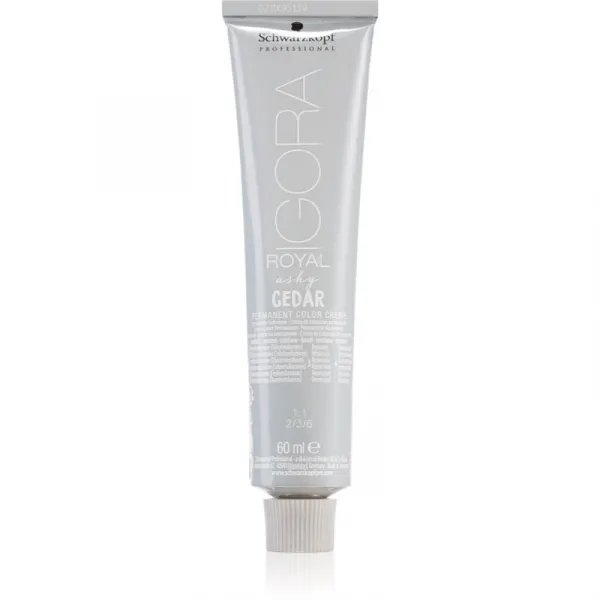 Schwarzkopf Professional IGORA Royal farba na vlasy odtieň 7-21 Medium Blonde Ash Cendré 60 ml