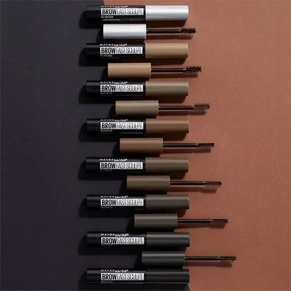 MAYBELLINE NEW YORK Brow Fast Sculpt gélová riasenka na obočie odtieň 06 Deep Brown 2.8 ml
