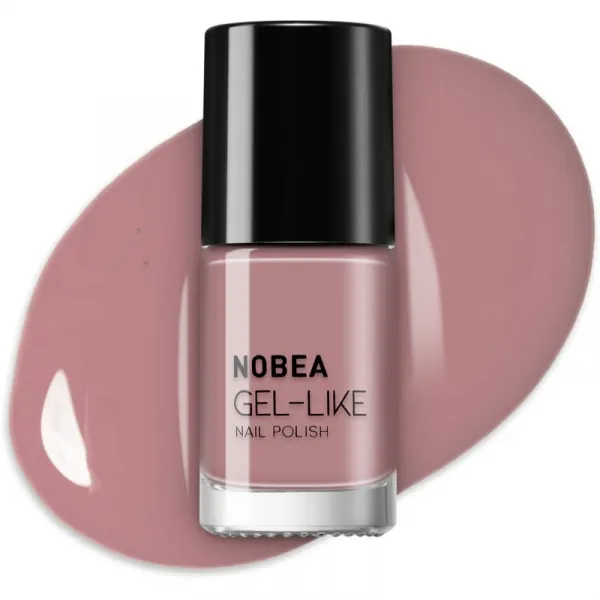 NOBEA Day-to-Day 3-Piece Nail Polish set with Top coat sada lakov na nechty Best of Nude Nails