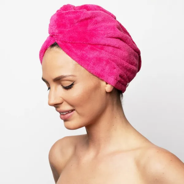 Notino Spa Collection Hair Towel uterák na vlasy Pink 1 ks