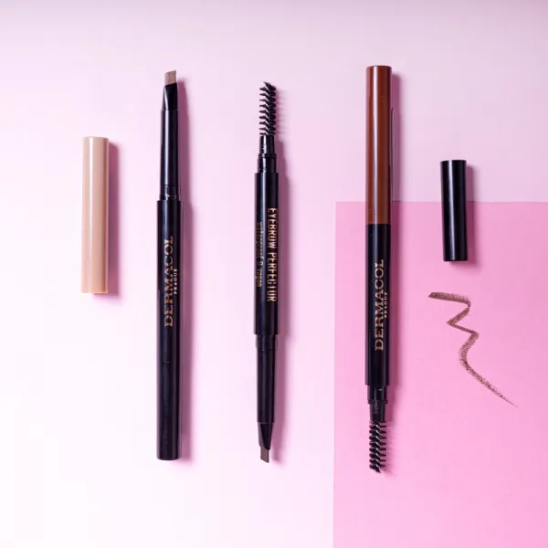 Dermacol Eyebrow Perfector automatická ceruzka na obočie s kefkou odtieň 01 3 g