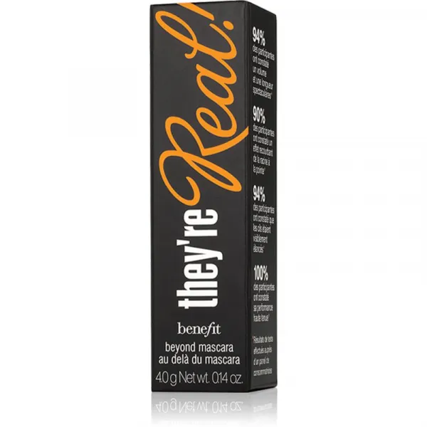 Benefit They're Real! Mascara Mini predlžujúca riasenka pre efekt umelých mihalnic odtieň Jet Black 4 g