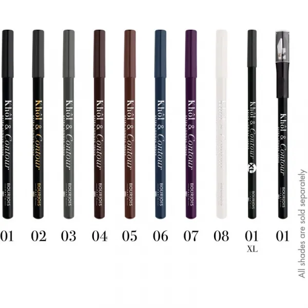 Bourjois Khôl & Contour Extra Longue Tenue dlhotrvajúca ceruzka na oči odtieň 005 Choco-lacté 1.2 g
