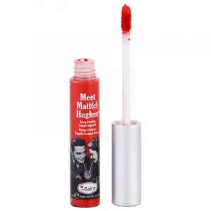 theBalm Meet Matt(e) Hughes Long Lasting Liquid Lipstick dlhotrvajúci tekutý rúž odtieň Honest 7.4 ml