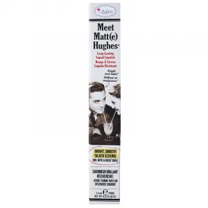 theBalm Meet Matt(e) Hughes Long Lasting Liquid Lipstick dlhotrvajúci tekutý rúž odtieň Dedicated 7.4 ml