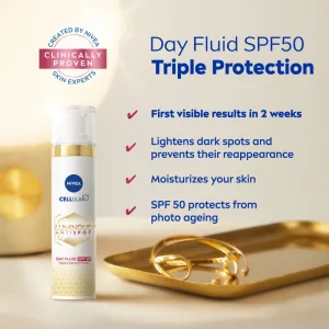 Nivea Cellular Luminous 630 denný krém proti pigmentovým škvrnám SPF 50 40 ml