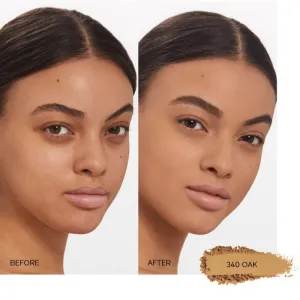 Shiseido Synchro Skin Self-Refreshing Custom Finish Powder Foundation púdrový make-up odtieň 340 Oak 9 g