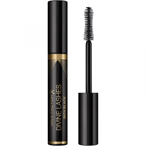Max Factor Divine Lashes riasenka pre natočenie o oddelenie rias odtieň 001 Rich Black 8 ml