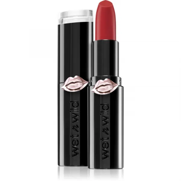 Wet n Wild MegaLast hydratačný rúž s matným efektom odtieň Stoplight Red 3.3 g