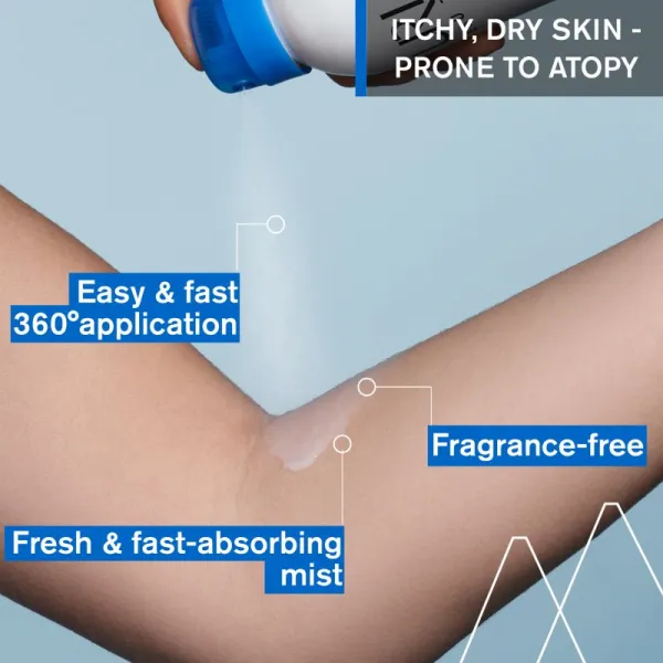 Uriage Xémose SOS Anti-Itch Mist SOS sprej pre okamžité upokojenie pocitu svrbenia 200 ml