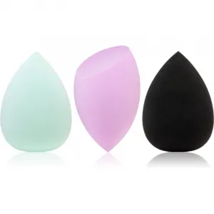 BrushArt Make-up Sponge Set hubka na make-up AQUAMARINE GREEN