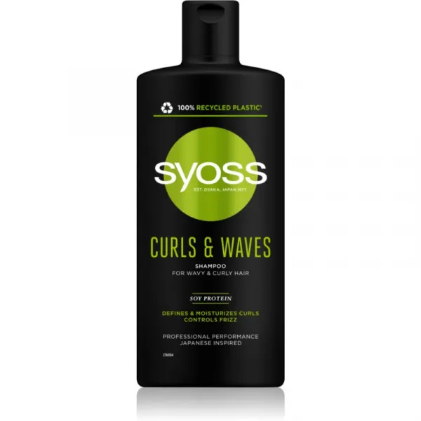 Syoss Curls & Waves šampón pre kučeravé a vlnité vlasy 440 ml