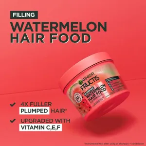 Garnier Fructis Watermelon Hair Food maska pre jemné vlasy bez objemu 390 ml