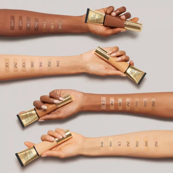 Estée Lauder Futurist Hydra Rescue hydratačný make-up SPF 45 odtieň 3C2 Pebble 35 ml