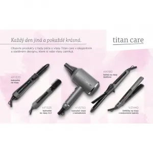 Concept VZ1440 žehlička na vlasy Titan Care
