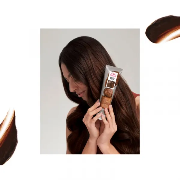Wella Professionals Color Fresh farbiaca maska pre všetky typy vlasov odtieň Chocolate Touch 150 ml