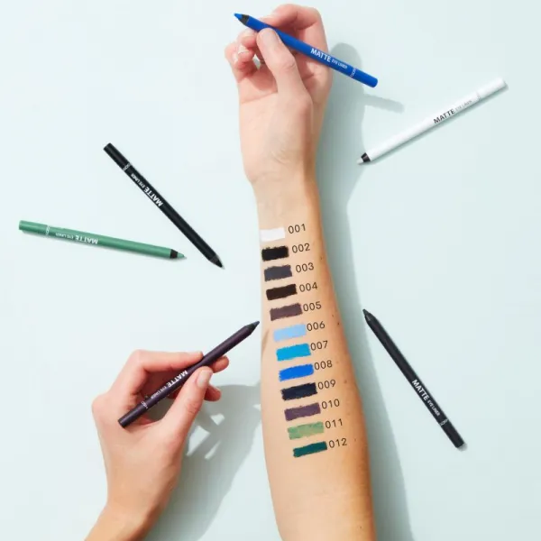 Gosh Matte ceruzka na oči s matným efektom odtieň 006 Ocean Mist 1.2 g