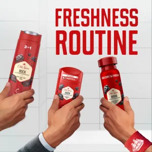 Old Spice Rock 3 v 1 Sprchový Gél a Šampó Pre Mužov 400ml