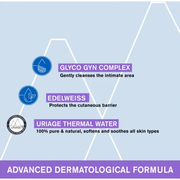 Uriage Gyn-Phy Refreshing Gel Intimate Hygiene osviežujúci gél na intímnu hygienu 200 ml