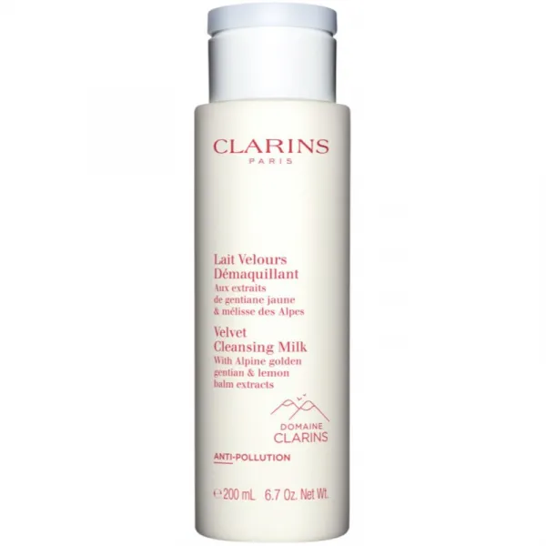 Clarins Cleansing Velvet Cleansing Milk jemné čistiace mlieko 200 ml