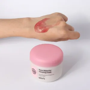 Skin79 Rose Waterfull nočná hydratačná maska s ružovou vodou 100 ml