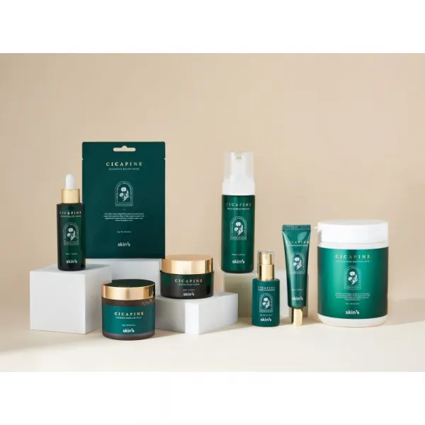Skin79 Cica Pine jemná čistiaca pena s peelingovým efektom 160 ml