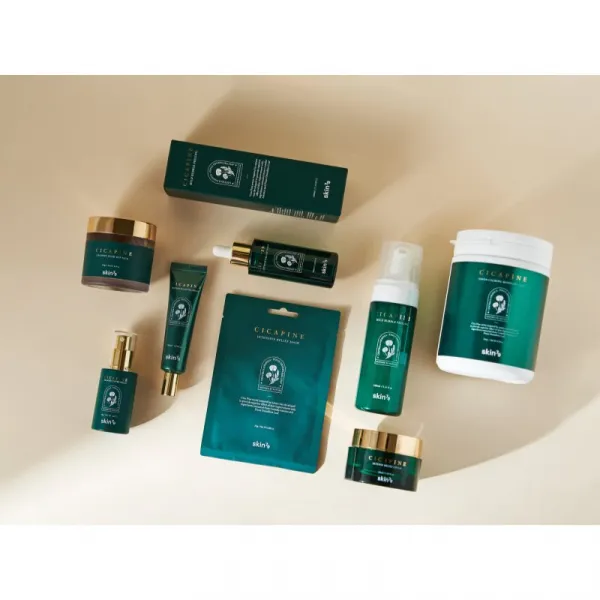 Skin79 Cica Pine jemná čistiaca pena s peelingovým efektom 160 ml