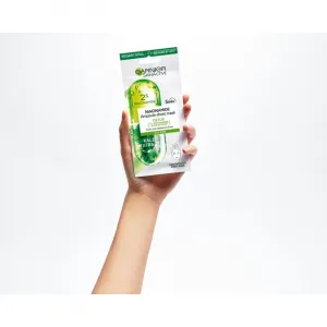 Garnier Skin Naturals Ampoule Sheet Mask plátenná maska s čistiacim a osviežujúcim účinkom 15 g