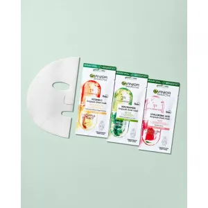 Garnier Skin Naturals Ampoule Sheet Mask plátenná maska s čistiacim a osviežujúcim účinkom 15 g