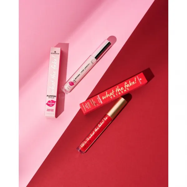 essence WHAT THE FAKE! lesk na pery pre väčší objem odtieň 01 oh my plump! 4.2 ml