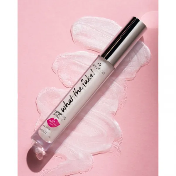 essence WHAT THE FAKE! lesk na pery pre väčší objem odtieň 01 oh my plump! 4.2 ml