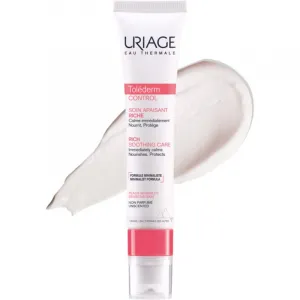 Uriage Toléderm Control Rich Soothing Care výživný upokojujúci krém pre citlivú a intolerantnú pleť 40 ml